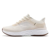 Tênis Masculino e Feminino Confortável para Corridas e Caminhadas na Cor Branco Marfim Onemix - Asah Store